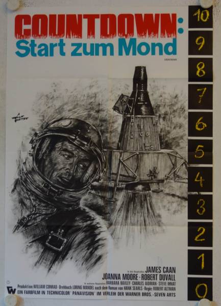 Countdown original release german movie poster